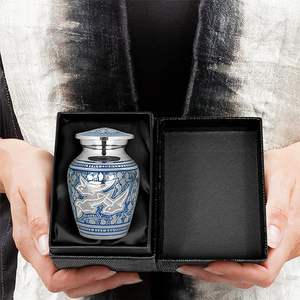 Wholesale Supply Outstanding Quality 100% Aluminum Material <b>Keepsake</b> Cremation Urns <b>for</b> Bulk Purchasers - Product Image 3