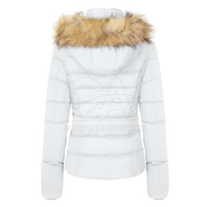 Manteau à capuche en fausse fourrure pour femme, personnalisé OEM ODM, veste d'hiver chaude et tendance, taille adulte, sur mesure - Product Image 2