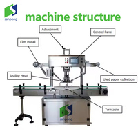 Machine de scellage automatique de films en rouleau, machine de scellage à la feuille, machine de scellage par chauffage, machine de scellage de bols en plastique