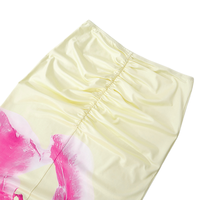 Conjuntos de Falda Larga y Camiseta con Estampado Floral para Mujer, Ropa Casual de Verano para Vacaciones, Venta al Por Mayor, Nueva Colección 2026