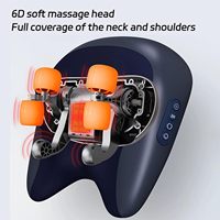 Oreiller de massage électrique pétrissant pour les épaules, le cou, le dos et le corps entier, massage profond des tissus, acupression