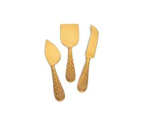 Most Popular Cheese Set Wood Handle Stainless Steel Cheese Set Utensils Kitchenware Stainless Steel Silver Plated Cheese Tools - Product Image 3