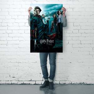 Póster de Harry Potter y el Cáliz de Fuego, Impresión Digital en Vinilo y Poliéster, Banderas Decorativas - Product Image 4