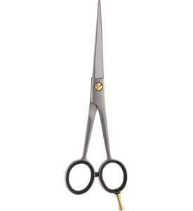 Vente en gros de ciseaux de coiffeur allemands en acier inoxydable ciseaux de salon manche en céramique outil de beauté à lame droite et tranchante - Product Image 5