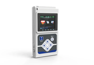 Moniteur <span class=keywords><strong>Holter</strong></span> ECG portable 24h à 12 dérivations Vet ZY-TLC5000 avec analyseur logiciel PC gratuit, réutilisable et écologique - Product Image 3