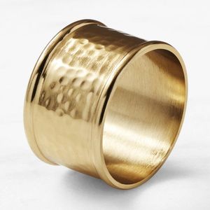 Metal Napkin Ring Crafted For Clean Modern <b>Table</b> Arrangements At Home Restaurants And Events - Product Image 4