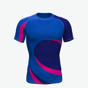 ชุดป้องกันผื่นคันสำหรับผู้ชายเนื้อผ้าระบายอากาศได้ดีสวมใส่สบายยืดหยุ่นสูงสำหรับกีฬากลางแจ้งและในร่ม - Product Image 6