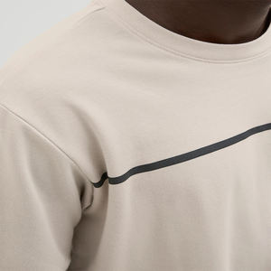 Camisetas de Calle para Hombre, Camiseta Lisa, Talla Grande, Ropa de Verano, Lavado Ácido, Vintage, Holgada, Unisex, Algodón Barato, Bordada, OEM - Product Image 3