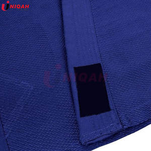 Bleu marine Premium 100% coton Jiu Jitsu Gi coutures renforcées col souple léger entraînement compétition Arts martiaux porter - Product Image 6