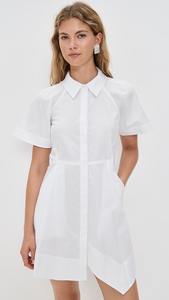 Vestido Largo de Verano Personalizado OEM, Manga Corta, para Mujer, 100% Algodón, Color Sólido, Forro de Algodón Formal, Estilo Casual, Sexy y Sencillo, para Otoño - Product Image 5