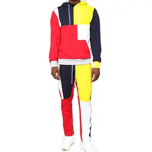 High Quality Custom Men Fitness Blank Track Suits Wholesale Sportswear Tracksuit 2024 Customized Best Design Suit