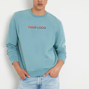 Sweat-shirt à capuche respirant de haute qualité coupe ample pull lourd 100% coton col rond Streetwear Hip Hop sweat - Product Image 1