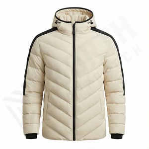 Chaqueta Acolchada con Capucha Ultraligera de Nuevo Diseño para Hombre, Chaqueta de Invierno Cálida y Cortavientos de Alta Calidad, Ropa de Abrigo Térmica Aislada para la Nieve - Product Image 1