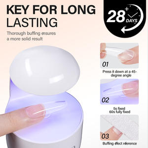 <span class=keywords><strong>Colle</strong></span> à <span class=keywords><strong>ongles</strong></span> Aillsa ODM 30g non toxique, durcissable aux UV/LED, pour nail art et vernis, à séchage rapide et formule longue durée - Product Image 4