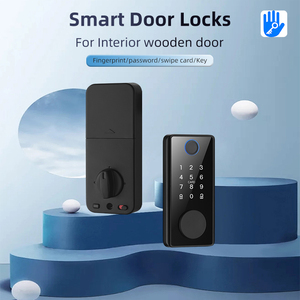 Turui ttlock BLE nhôm hợp kim thông minh vân tay mật khẩu chìa khóa khách sạn tương thích khóa cửa thông minh - Product Image 1