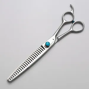 Ciseaux de coiffeur ciseaux de tête de formation de coiffure coupe de cheveux ciseaux amincissants professionnels personnalisés parfaitement 10 pièces - Product Image 6