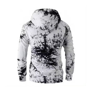 Venta al por mayor de sudaderas con cremallera para mujer de manga larga de otoño sudaderas de gran tamaño de lana 100% de algodón con cremallera completa ropa de calle Sudadera con capucha - Product Image 3