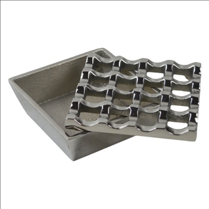 Standard Design Metal <b>Ashtrays</b> for Cigarettes Stainless Steel or Aluminum Tabletop Modern <b>Ashtray</b> for Indoor Outdoor Use - Product Image 3