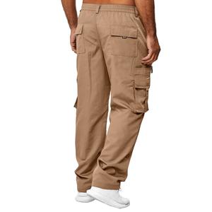 Pantalones Jogger Holgados para Hombre, Ligeros, Casuales, con Múltiples Bolsillos, 100% Algodón Tejido, Logotipo Personalizado, Estilo Hip Hop, Streetwear, Cargo BD - Product Image 3