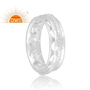 Stylish Design 925 Sterling <b>Silver</b> <b>Band</b> <b>Ring</b> Custom Jewelry For Women Gift For Her Custom Jewelry Manufacturer - Product Image 2