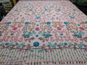 Luxe 3D Perles Broderie À La Main De Mariée Dentelle Tissu Perlé Dentelle Tissu Pour Robe De Soirée - Product Image 5