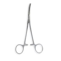 AMETRINE SURGICAL Hoogwaardige roestvrijstalen handmatige 5-inch rechte gebogen arteriële forceps Mosquito hemostat CE-gecertificeerd Klasse