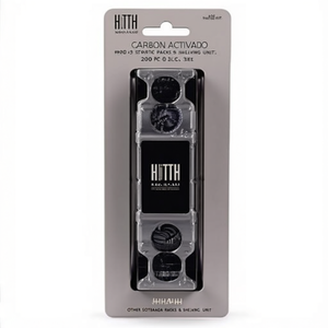 Hettich - Paquete de 200 Unidades de Estantes y Estanterías de Plástico Negro Multiclip de 64 mm - Product Image 3