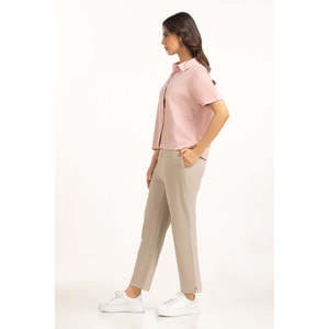 Relax Fit WM-KTP-WS25-120 Blusa informal de popelina con diseño sencillo - Product Image 1