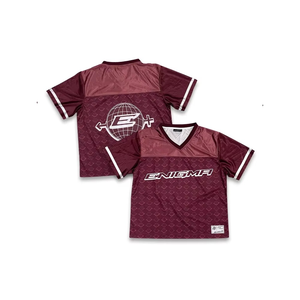 Maillot de football unisexe en maille respirante à séchage rapide et économique, tissu 100 % polyester - Product Image 1