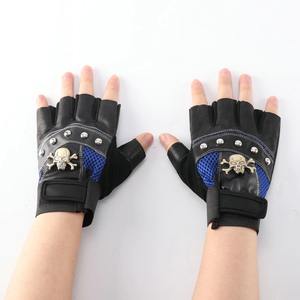 2025 venta al por mayor de guantes de gimnasio de Ciclismo de medio dedo para Hombres Nuevo diseño de cuero equipo de levantamiento de pesas cómodo accesorio de Fitness para gimnasio - Product Image 2