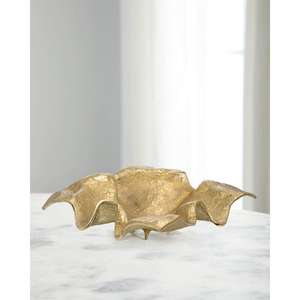 อุปกรณ์ตกแต่งงานแต่งงานชามแสดงผลผลไม้ชามตกแต่งหรูหราพร้อมเขากวางสไตล์งานหัตถกรรมโลหะ - Product Image 3