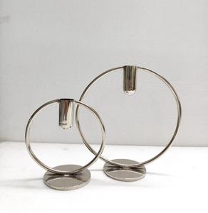 Contemporary Gold Aluminium <b>Taper</b> Candelabra Steel Metal Stand for Christmas Weddings Living Room Decor Wood <b>Candle</b> Holders - Product Image 4