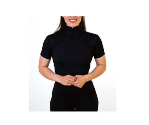 Tops de equitación Ecuestre para mujer de alta calidad, camiseta con logotipo personalizado, ropa Premium para entusiastas de la equitación - Product Image 2