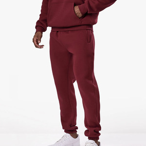 Pantalon de survêtement en coton pour hommes Pantalon et pantalon de sport avec poches respirant avec logo personnalisé, nouveauté - Product Image 1