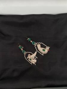 Boucles d'oreilles en diamants naturels exquis pour occasions élégantes, collections de bijoux de luxe, bijoux en diamants - Product Image 2