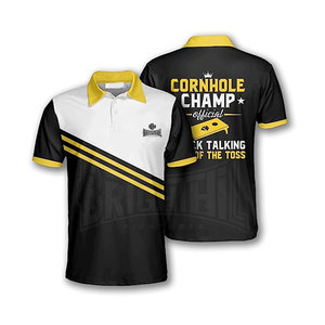 Maillot de Cornhole en polyester respirant et antibactérien, personnalisé avec logo et design sur mesure, prix usine - Product Image 6