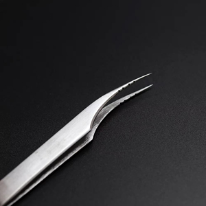 Pinzas de belleza de acero inoxidable de moda moderna con agarre fuerte para dar forma precisa a las cejas y fijar las pestañas - Product Image 2