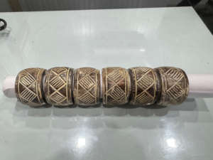 Porte-serviettes rond en bois de haute qualité pour la maison, l'hôtel, le restaurant, les mariages et les fêtes, accessoires de table et de cuisine - Product Image 2