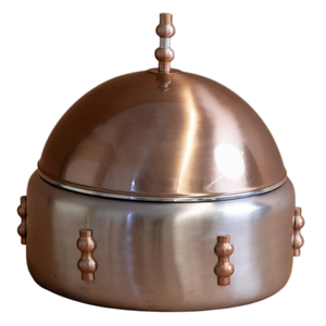 Olla decorativa para servir alimentos de diseño elegante, olla caliente de acero inoxidable plateada de primera calidad, calentador de alimentos para buffets, eventos de catering - Product Image 2