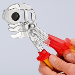 Pince à eau Cobra 250 mm avec ouverture de mâchoire de 46 mm, chromée, certifiée VDE, poignées multi-composants pour la pêche KNIPEX - Product Image 5