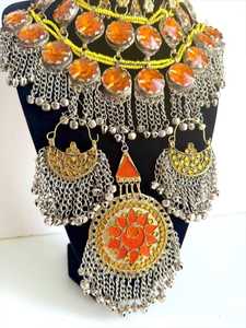 Conjuntos de Joyería Fina para Mujer, Acero Inoxidable, Estilo Vintage, Collar Largo de Boda, Estilo Afgano, Proveedor Directo de Fábrica AA IMPEX - Product Image 4