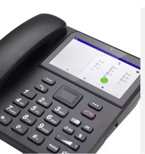 MAXCOMM 4G LTE Android 12 Téléphone de bureau à écran tactile de 5.5 pouces avec caméra 5MP Batterie 3400mAh WhatsApp Terminaux sans fil fixes - Product Image 3