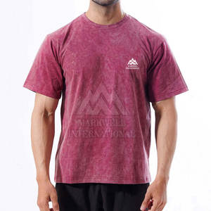 Diseña Tu Propio Logotipo, Camisetas para Hombre con Lavado Ácido, Ropa Casual, Último Diseño, Camisetas para Hombre con Lavado Ácido - Product Image 1