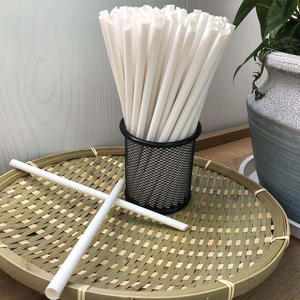 Pajitas de Caña de Azúcar Compostables de Calidad Premium, Reutilizables y Desechables para Bebidas, Ideales para Viajes - Product Image 2