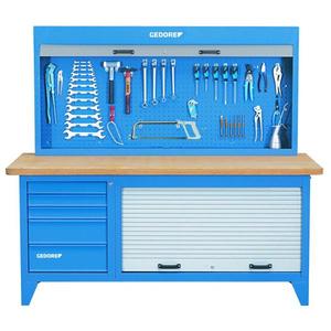 Gedore Workbench with Tool Cabinet 900x2000x875 - Product Image 2