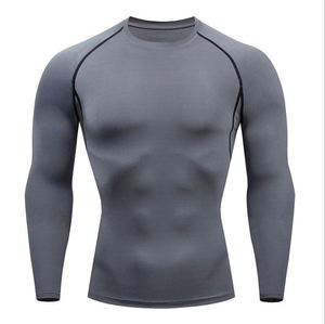 Best Quality Premium <b>Compression</b> <b>Shirts</b> Quick Dry Plus Size Slim Fit Made of Cotton/Bamboo Fiber Digital Printing - Product Image 5