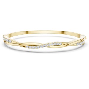 Bracelet en moissanite taille brillant ronde 0,7 TCW en argent sterling 925, bijoux fins de mariée, vente en gros, élégant cadeau d'anniversaire de mariage - Product Image 2