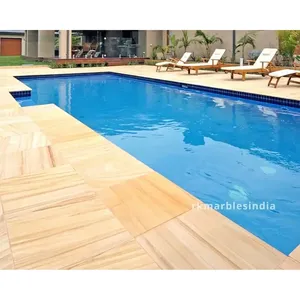 Azulejos de arenisca de madera de teca - Product Image 4