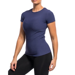 T-shirts pour femmes confortables de haute qualité vêtements d'extérieur séchage rapide ajusté Anti-rides respirant vente chaude t-shirts pour femmes - Product Image 1