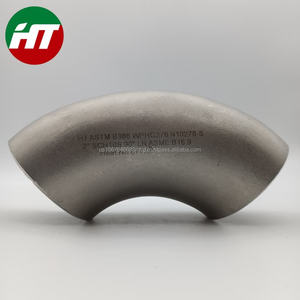 Coude Inconel 600 Tube soudé bout à bout 90 raccords de tuyauterie à 45 degrés - Product Image 3